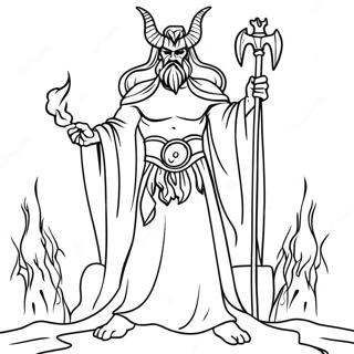 Hades Di Halaman Mewarna Dunia Bawah 82577 24078