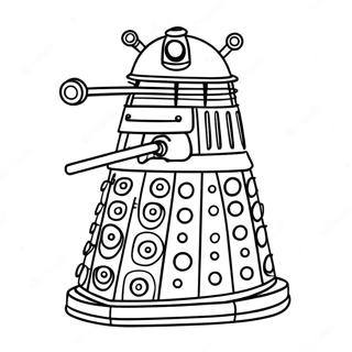 Dr. Who Halaman Mewarna