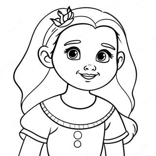 Halaman Mewarna Matilda Berani 83267-24610