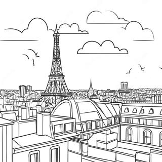 Paris Halaman Mewarna