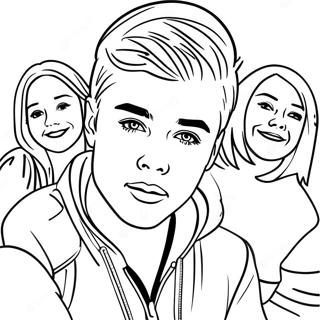 Justin Bieber Halaman Mewarna