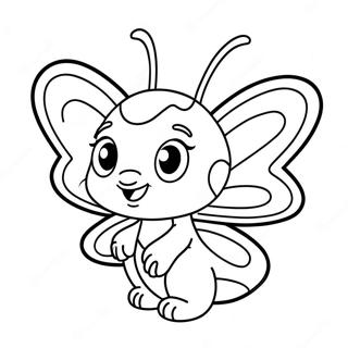 Halaman Mewarna Nooroo Si Kwami Kupu Kupu 84062 25236