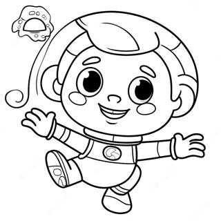 Halaman Mewarna Leo Si Little Einsteins 84111-25269