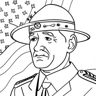 Halaman Mewarna Veteran Patriotik 84955-25930