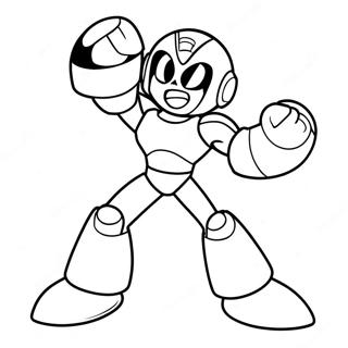 Halaman Mewarna Megaman 85749-26626