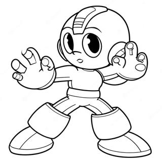 Halaman Mewarna Megaman 85749-26628