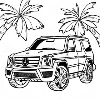 Mercedes Halaman Mewarna