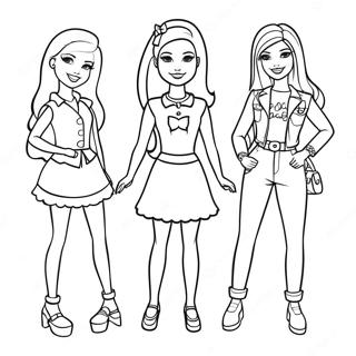 Barbie Vintage Halaman Mewarna