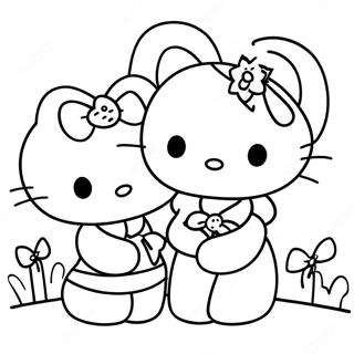 Hello Kitty Dan Dear Daniel Halaman Mewarna