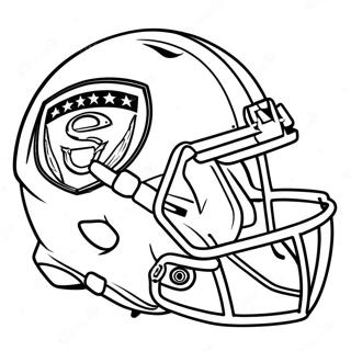 Topi Keledar Nfl Halaman Mewarna