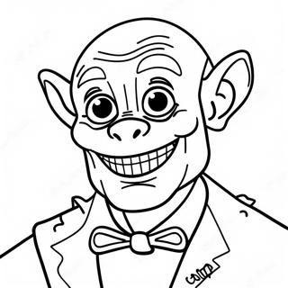 Halaman Mewarna Makhluk Menyeramkan Goosebumps 87852-28454