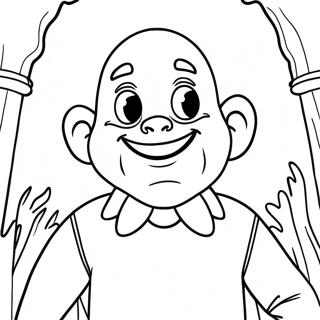 Halaman Mewarna Figura Hantu Goosebumps 87853-28277