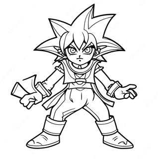 Halaman Mewarna Yugioh 88519-28960