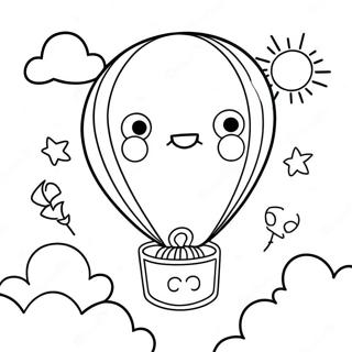 Halaman Mewarna Belon Graduasi Tadika Yang Berwarna Warni 88676 29092