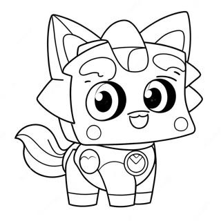 Unikitty Halaman Mewarna