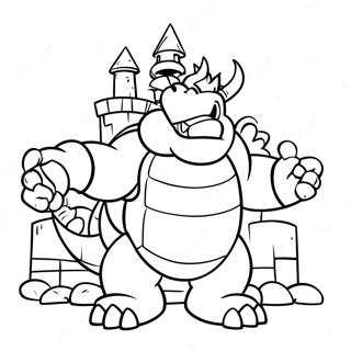 Bowser Halaman Mewarna