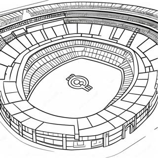 Halaman Mewarna Stadium Real Madrid 90817 30752