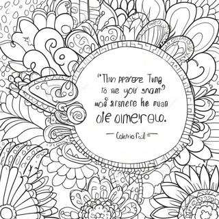 Halaman Mewarna Petikan Sindiran Bijak 90997-30891