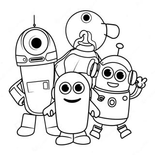 Halaman Mewarna Storybots 91147-30995