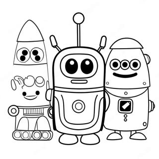 Halaman Mewarna Storybots 91147-31061