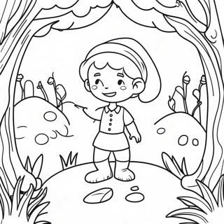 Halaman Mewarna Pengembaraan Berwarna Warni Garten Of Banban 5 91174-31087