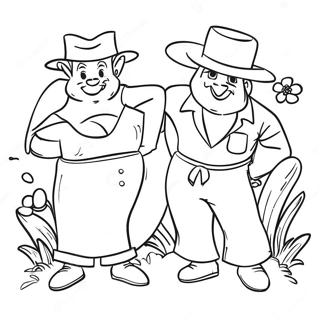 Halaman Mewarna Watak Menarik Garten Of Banban 5 91175-31090