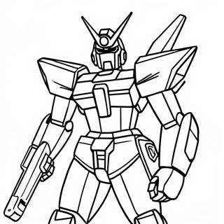 Halaman Mewarna Gundam 91379-31242