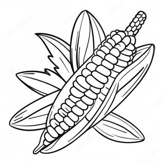 Jagung Halaman Mewarna