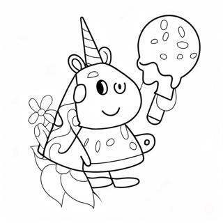 Peppa Pig Dengan Kon Ais Krim Berwarna Warni 92246 31928