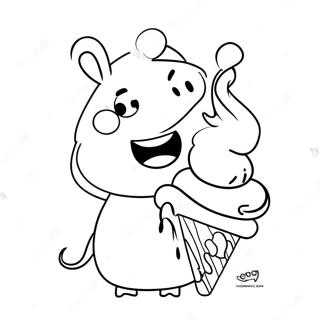 Peppa Pig Menikmati Ais Krim Sundae Gergasi 92247 31929