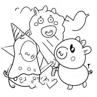Peppa Pig Dan Kawan Kawan Dengan Ais Krim 92248 31935