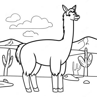 Halaman Mewarna Llama Llama 92582-32184