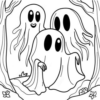 Halaman Mewarna Hantu Misteri 92635-32226