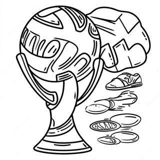 Halaman Mewarna Piala Dunia 92736-32303