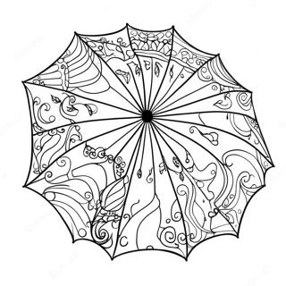 Halaman Mewarna Payung Yang Unik 93226-32696