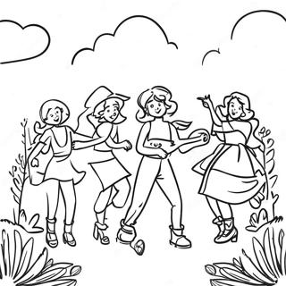 Halaman Mewarna Festival Tradisional Negara 93459 32878