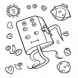 Halaman Mewarna Pengembaraan Tambah Matematik 95564-34701