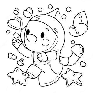 Halaman Mewarna Pengembaraan Tambah Matematik 95564-34703