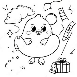 Halaman Mewarna Pengembaraan Tambah Matematik 95564-34704