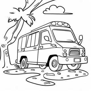 Halaman Mewarna Safari Tolak Matematik 95565-34706