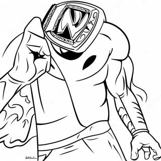 Halaman Mewarna Kejuaraan Wwe Yang Ceria 97315-36272