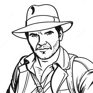 Indiana Jones Halaman Mewarna