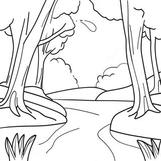 Halaman Mewarna Pemandangan Australia Yang Cantik 97855-36823