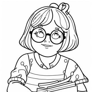 Junie B. Jones Halaman Mewarna