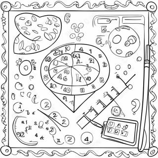 Halaman Mewarna Permainan Matematik Interaktif 99035 37746