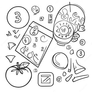 Matematik Gred 3 Halaman Mewarna