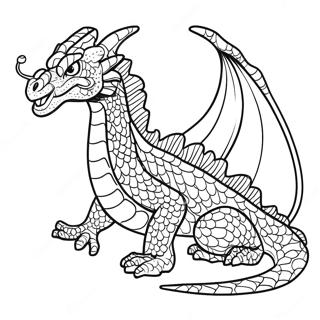 Halaman Mewarna Naga Air 99444-38248