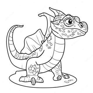 Halaman Mewarna Naga Air Yang Suka Bermain 99446-38254