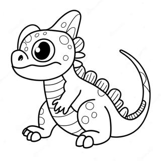 Halaman Mewarna Naga Air Bayi Yang Comel 99448-38072