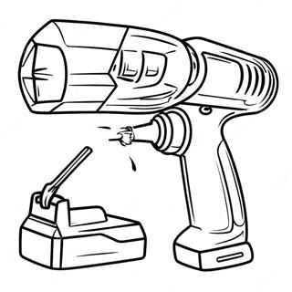 Halaman Mewarna Alat Kuasa Berkilau 99601-38181